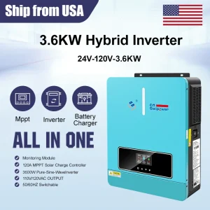 SRC 4000VA 3600W Hybrid Solar Inverter