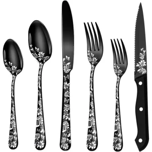 48-Piece Stainless Steel Cutlery Set