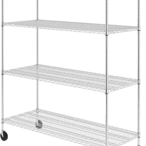 4-Tier Heavy Duty Wire Rack Shelves