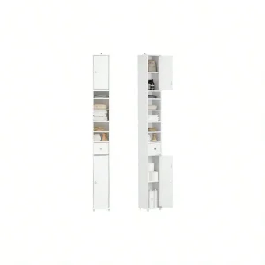 Slim Tall Bathroom Storage Cabinet