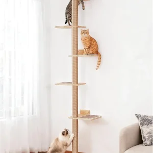 80inch Tall Cat Tree Wall Mount