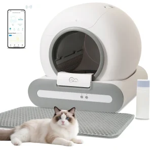 65L Self-Cleaning Cat Litter Box App Control