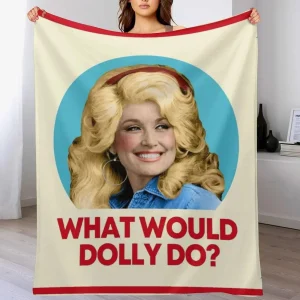 Dolly Parton 2020 Throw Blanket for babies bed Blankets
