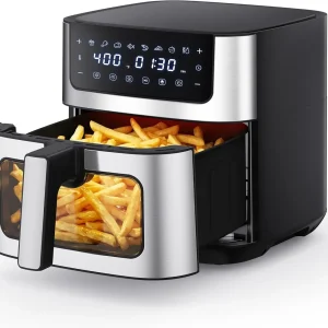 6.34QT Air Fryer with Visible Window